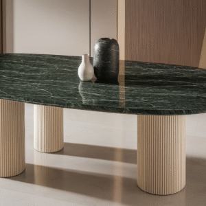 VERDE GREEN MARBLE DINING